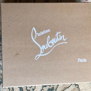 Christian Louboutin black Lucido ankle boots